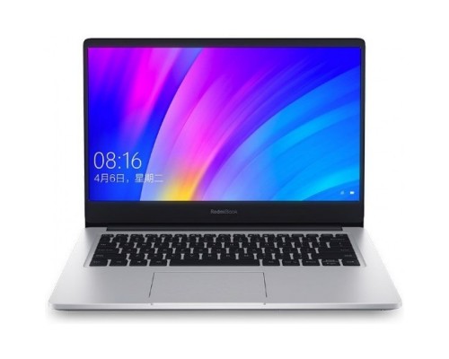 Ноутбук Xiaomi RedmiBook 14 (Intel Core i7 8565U 1800 MHz/1920x1080/8Gb/256Gb SSD/NVIDIA GeForce MX250/Win10 HomeRUS) серебряный