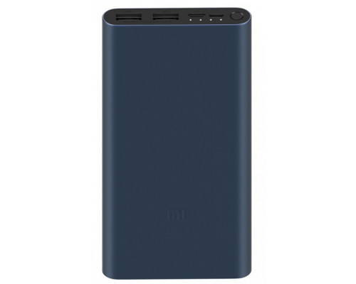 Внешний аккумулятор Xiaomi Mi Power Bank 3 10000 mah 18W Type-C PLM13ZM черный