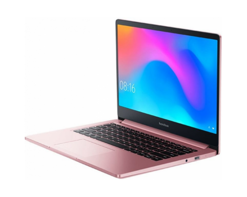 Ноутбук Xiaomi RedmiBook 14 2019 (Intel Core i5 10210U 1600 MHz/1920x1080/8Gb/512Gb SSD/NVIDIA GeForce MX250/Win10 Home RUS) розовый