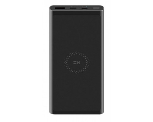 Внешний аккумулятор с поддержкой беспроводной зарядки Xiaomi Mi ZMI Wireless Charger 10000mAh (WPB100 Black) черный