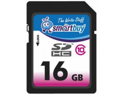 Карта памяти Smartbuy SDHC 16GB Class 10