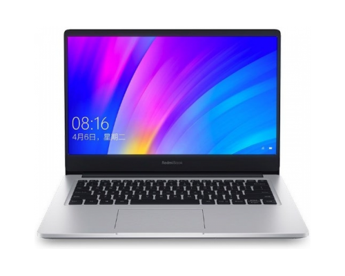 Ноутбук Xiaomi RedmiBook 14 (Intel Core i5 10210U 1600 MHz/1920x1080/8Gb/512Gb SSD/NVIDIA GeForce MX250/Win10 HomeRUS) серебряный