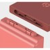 Беспроводное зарядное устройство Xiaomi Rui Ling Power Sticker LIB-4 2600mAh красный