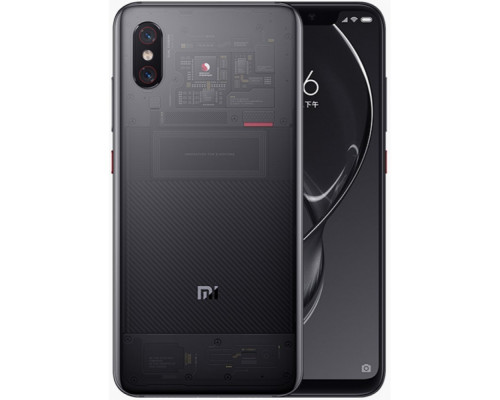 Смартфон Xiaomi Mi8 Pro 8/128Gb Transparent Titanium (Прозрачный Титан)