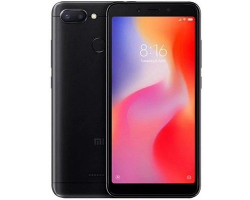 Смартфон Xiaomi RedMi 6 3/64Gb Black (Черный)