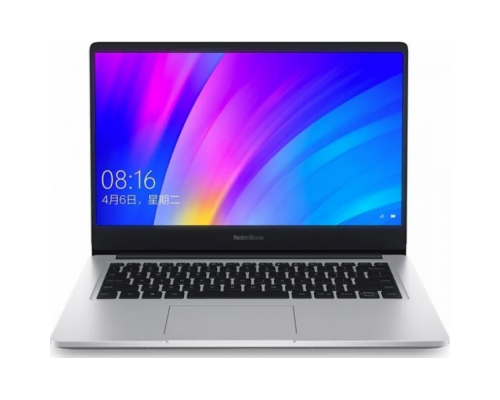 Ноутбук Xiaomi RedmiBook 14 (Intel Core i3 8145U 2100 MHz/1920x1080/8Gb/256Gb SSD/Intel UHD Graphics 620/Win10 Home) серебряный