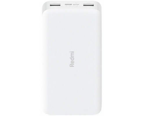 Внешний аккумулятор Xiaomi Redmi Power Bank 20000 mah 2USB/USB Type-C белый