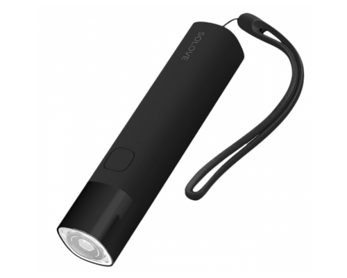 Внешний аккумулятор-фонарик Xiaomi SOLOVE X3s Portable Flashlight Power Bank 3000mAh черный