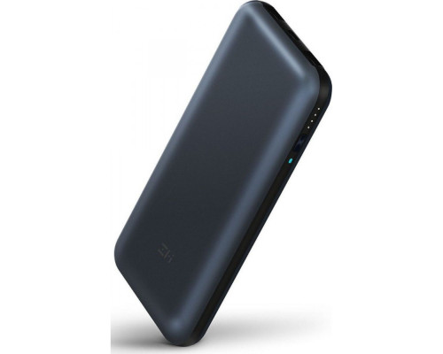 Внешний аккумулятор Xiaomi Mi Power Bank ZMI 15000 mah Type-C Quick Charge 3.0 QB815 черный