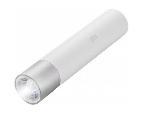 Внешний аккумулятор-фонарик Xiaomi Flashlight Power Bank 3250 mah Серебристый