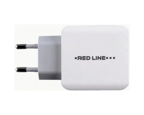 СЗУ адаптер 3 USB (модель Y3) 3.1A Fast Charge белый, Redline