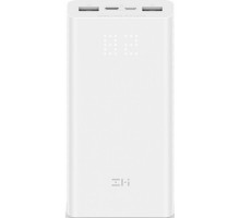 Внешний аккумулятор Xiaomi Mi Power Bank ZMI Aura 20000 mAh Micro USB/Type-C QB821 белый
