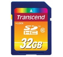 Карта памяти Transcend SDHC 32GB Class 10 30MB/s, TS32GSDHC10